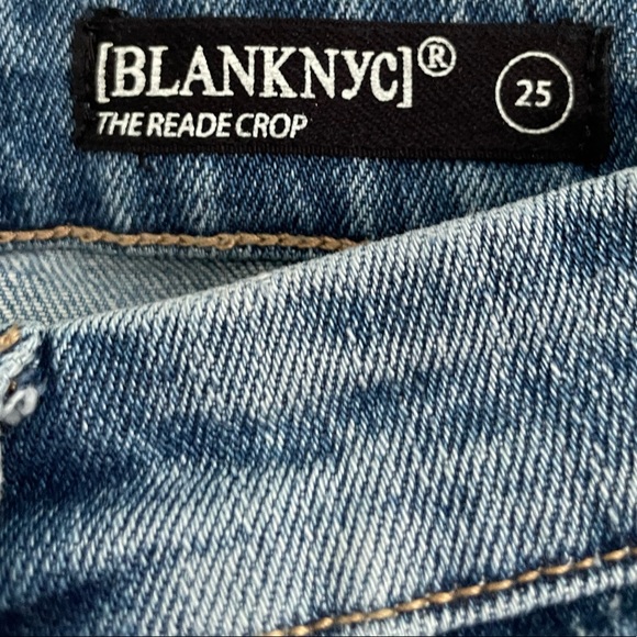 BLANKNYC Reade Crop Two-Tone Skinny Jeans - Picture 5 of 6